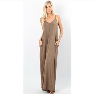 SOLD OUT! Oversized Cocoon Maxi w/ POCKETS